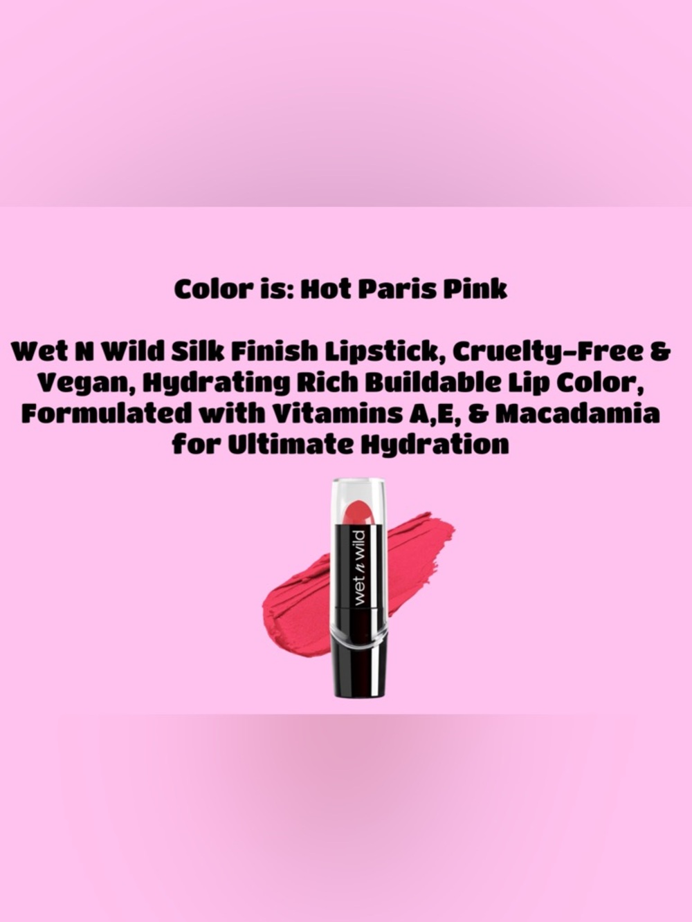 Fun Makeup Pouch With Pink Lipstick ❤️ - Picture 4 of 4